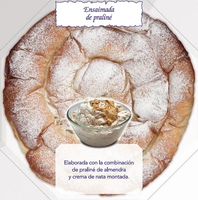 Ensaimada de Praliné