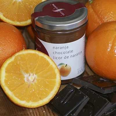 Melmelada de taronja, xocolata i licor de taronja