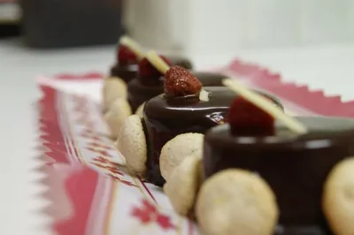 Mousse de gerd amb xocolata
